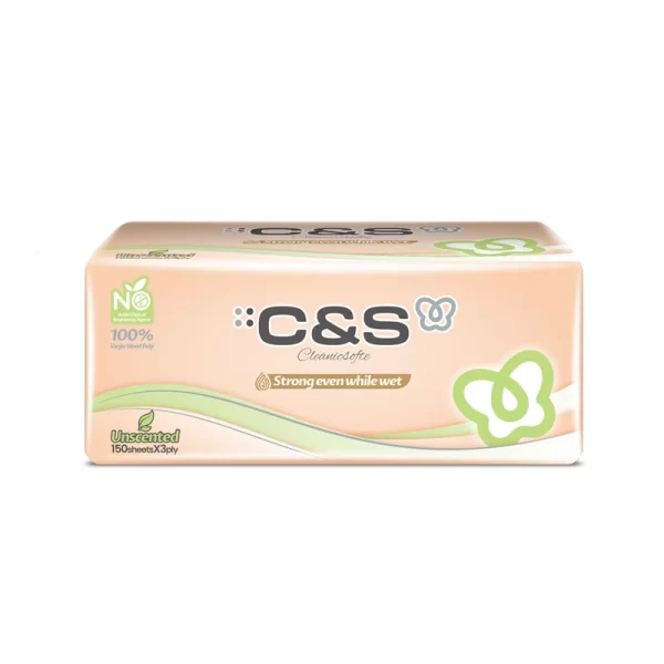 Khăn giấy lau mặt C&S (gói rút)