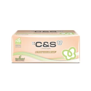 Khăn giấy lau mặt C&S (gói rút, dập nổi 3 chiều)
