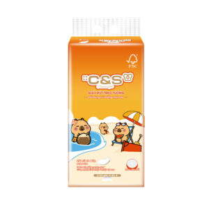 Giấy rút đáy treo tường Capybara (250 rút x 4 lớp)